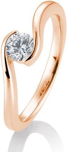 Breuning Ring Schwung 0,40-0,60 ct. (57, 585/14 K Gold)