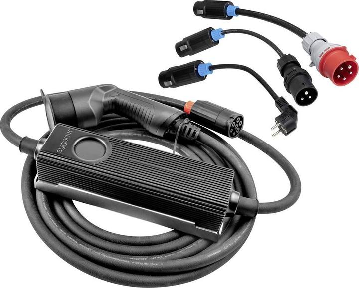 Actual product image Sygonix Mobile charging station type 2 mode 2 16A Number of connections 1 11kW (Type 2, 11 kW, 16 A, Type 2)