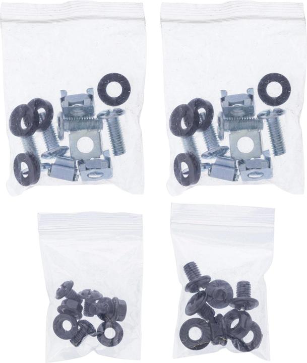 Produktbild InLine 19" Schutzschalterleiste 3HE, mit tiefenverstellbarer Hutschiene