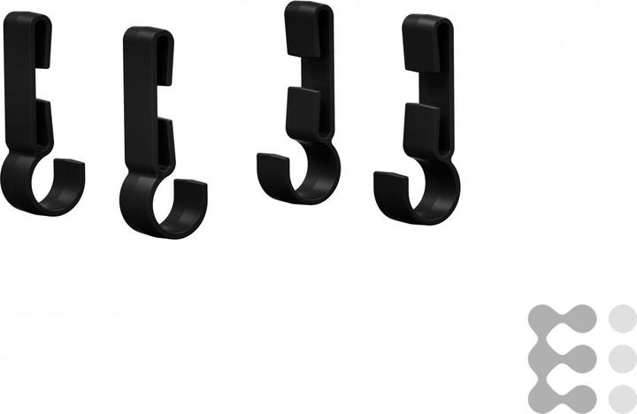 Actual product image Ledlenser Helmet Band Fixing Clips, 4 Pieces