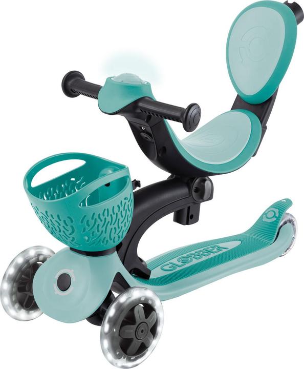 Actual product image Globber Go-Up Baby 360 Lights 3-in-1 children's vehicle