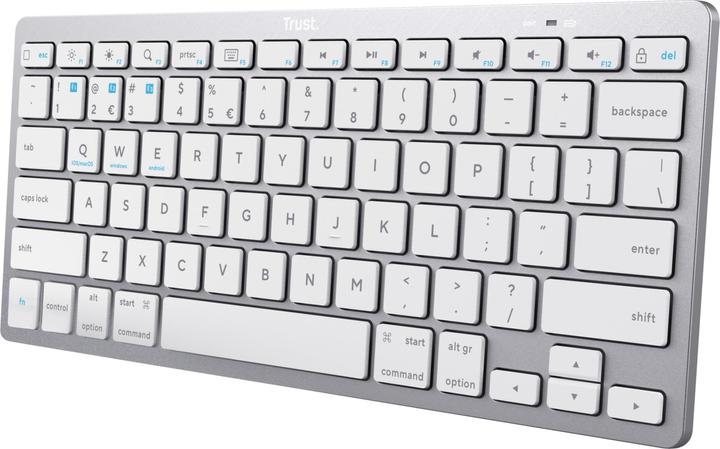 Produktbild Trust Bluetooth Tastatur (US, Kabellos)