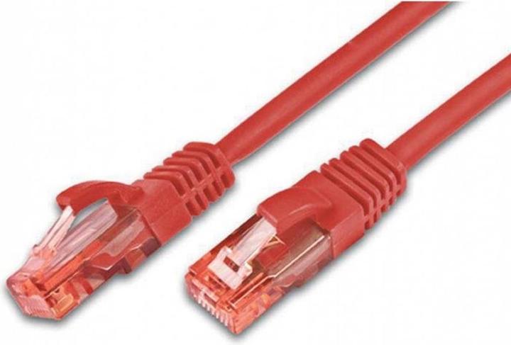 Wirewin Patchkabel: UTP 20m rot (U/UTP, CAT6, 20 m)