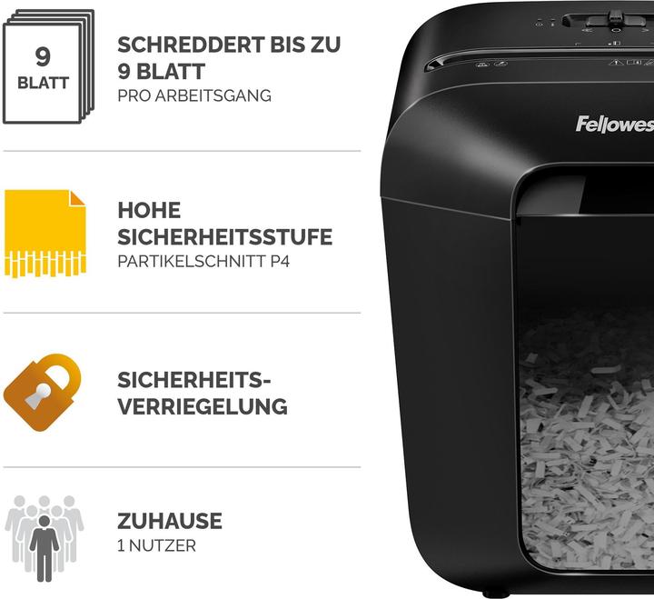 Actual product image Fellowes Powershred LX50 (Particle cut)