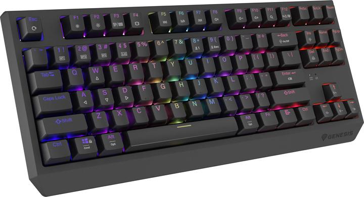 Actual product image Genesis Klawiatura Thor 230 TKL Wireless Outemu Panda (NKG-2107) (US, Wireless, Cable)