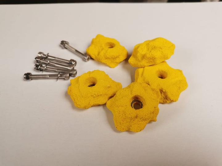 Produktbild KS Klettergriffe KS Türgriffe Klettergriff (5er Set) (Grau)