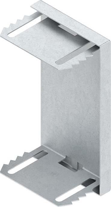 Produktbild Niedax NIE GADU 170T60 W Endabschlussdeckel umgr.172x61mm Stahl bandverz.pulverb. (6.10 cm)