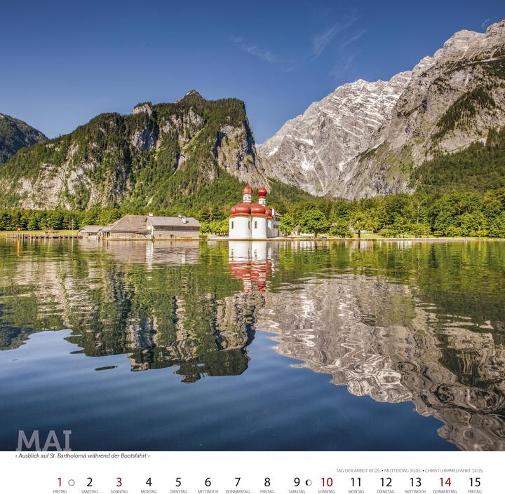 Produktbild Berchtesgadener Bergsteigerkalender 2026 (Harter Einband, Deutsch)