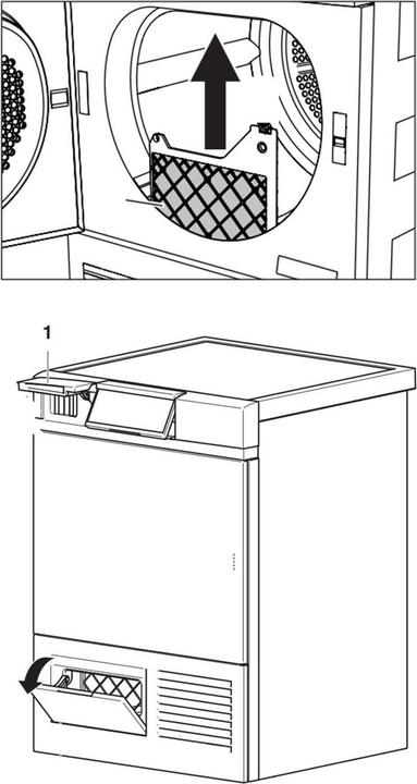 Immagine prodotto V-Zug Frontfiltermatte 1228484 CombiAdora Trocknen V4000 - Tumbler