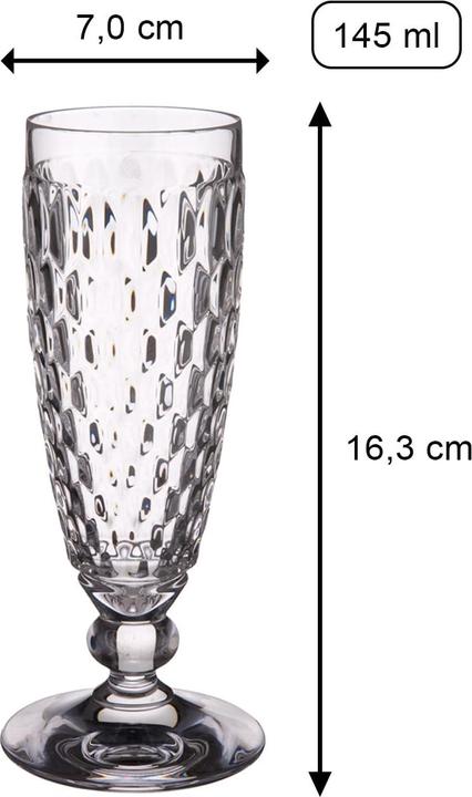 Produktbild Villeroy & Boch Sektglas Boston (14.50 cl, 1 Gläser, Sektgläser)