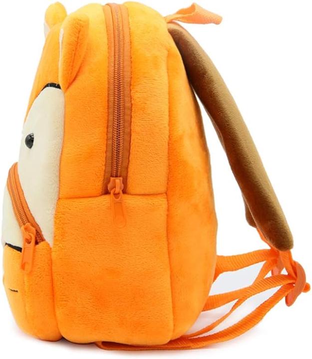 Image du produit Only-Bags.Store Sac d'école en polyester, sac à dos en peluche d'animaux mignons, petit sac de vacances en plein air