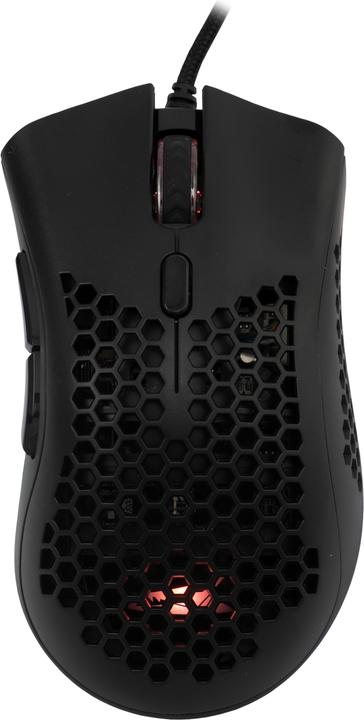 Baracuda Gaming Mouse CORAL, 6D, 12800 dpi, Black (BGM-031) (Cable)