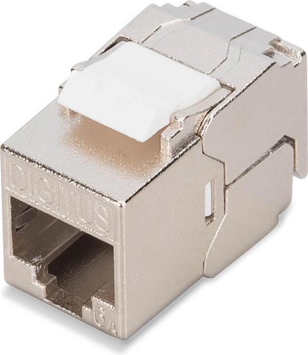 Produktbild Digitus CAT6A Kurz Keystone Jack, geschirmt, werkzeugfreie Montage (Keystone Modul)