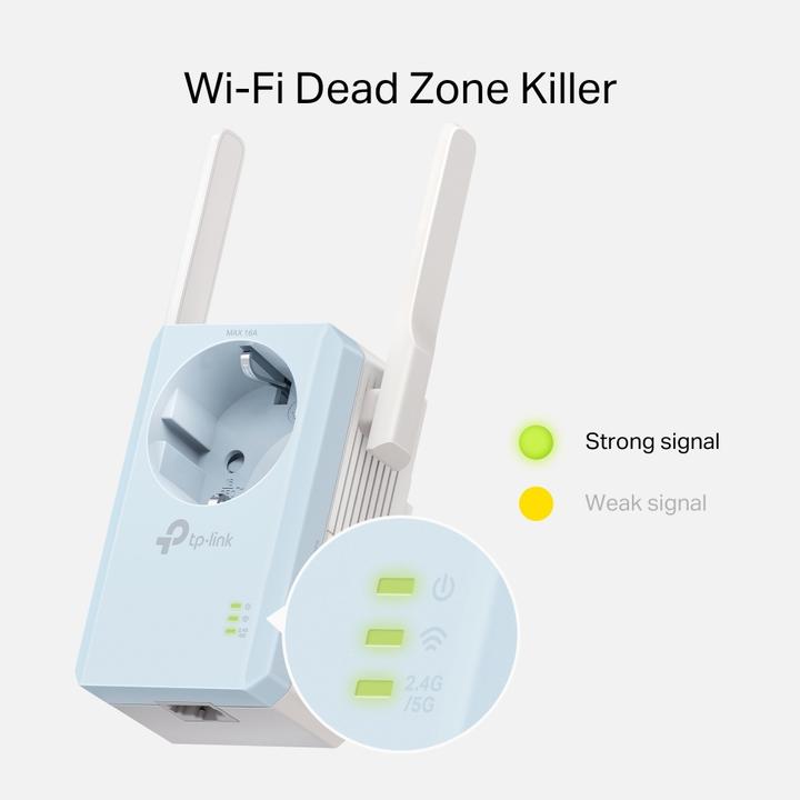 Produktbild TP-Link AC1200 WI-FI Range Extender (867 Mbit/s, 300 Mbit/s)