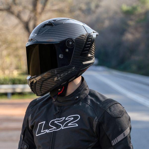 Actual product image LS2 FF805 Thunder Gloss Carbon (XS)