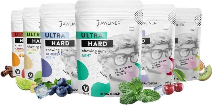 Produktbild Jawliner Fitness Chewing-Gum (60 Stück, Gummies)