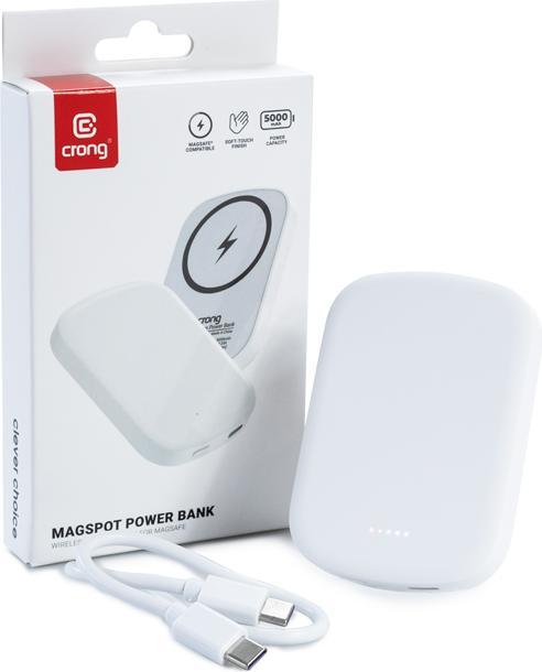 Produktbild Crong Power bank with MagSafe, USB-C PD (5000 mAh)