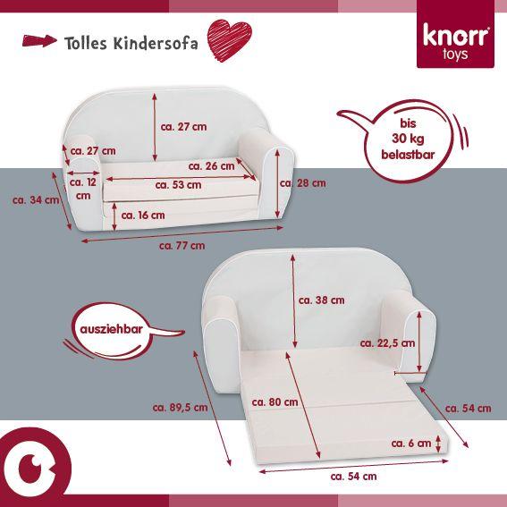 Image du produit Knorrtoys Kindersofa - "Faultier" (Canapé pour enfants)