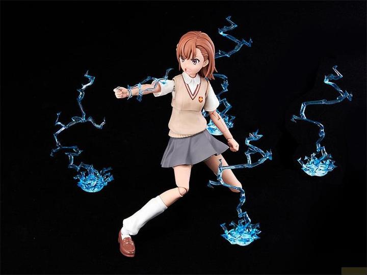 Actual product image Kadokawa A Certain Scientific Railgun T Plastic Model Kit Mikoto Misaka 16 cm