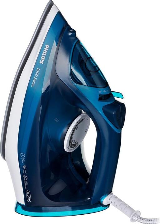 Actual product image Philips 3000 series DST3040/70 Steam iron Ceramic soleplate (2400 W, 200 g/min)