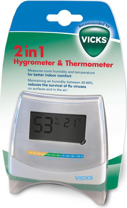 Vicks 2in1 Hygrometer & Thermometer V70EMEA