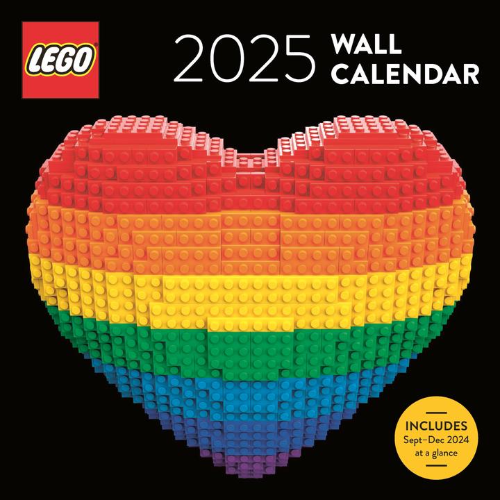 Immagine prodotto Abrams & Chronicle Calendario da parete LEGO 2025 (30,5 x 30,5 cm, Copertina rigida, Inglese)