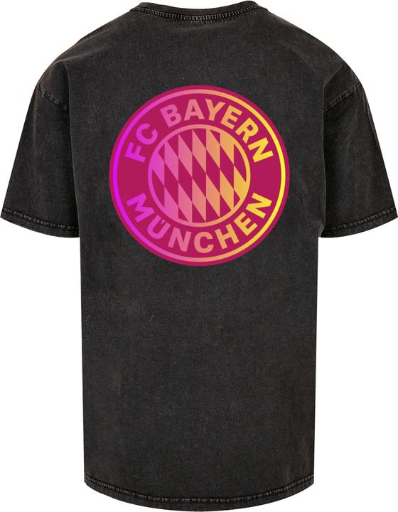 Actual product image FC Bayern München Mia San Mia Colour Acid Washed Heavy Oversize Tee - 115683 (4XL)