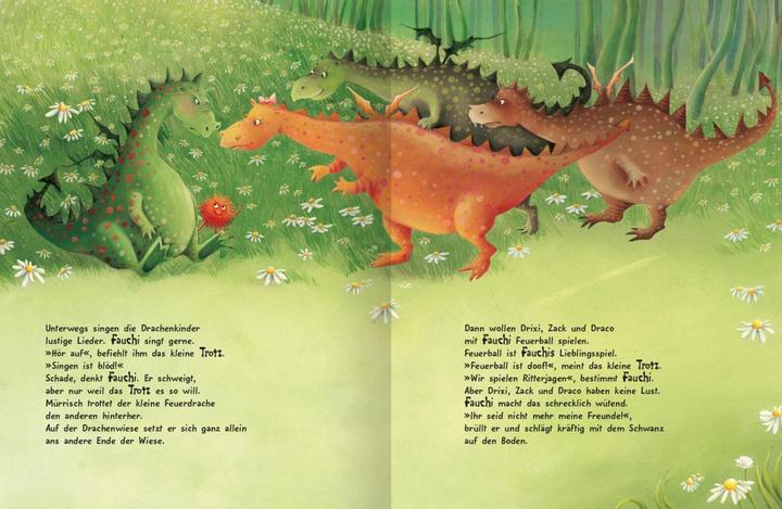 Produktbild Der kleine Trotzdrache (Deutsch, Patricia Mennen, 2018)
