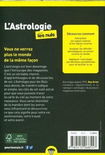 Produktbild L'astrologie pour les nuls (Orion Rae, Französisch)