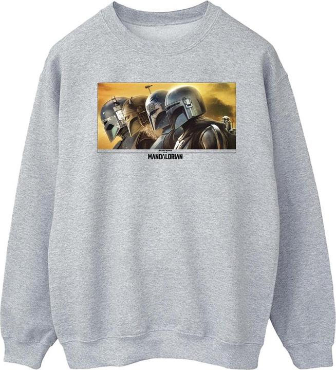 Star Wars The Mandalorian Painted Group Sweatshirt (XL)