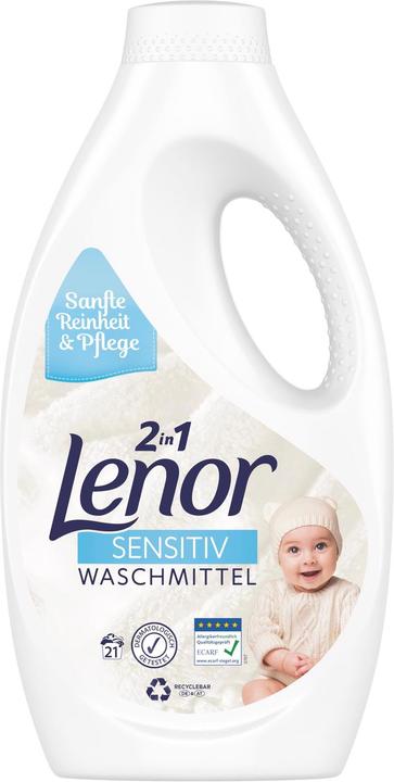 Produktbild Lenor Sensitiv (21 Waschgänge, Flüssig)