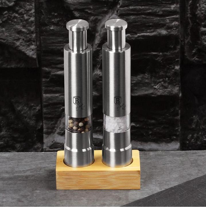Actual product image BerlingerHaus Pepper And Salt Grinders Berlinger House Bh-7783 (Pepper, Nutmeg)