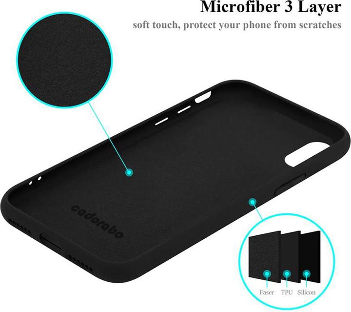 Produktbild Cadorabo TPU Liquid Silicone Case Cover (Apple iPhone X)