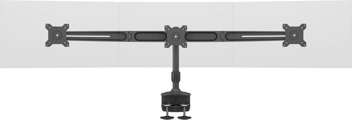 Actual product image Multibrackets Monitor holder 3-fold,up to 24" metal, black (Table, 24")