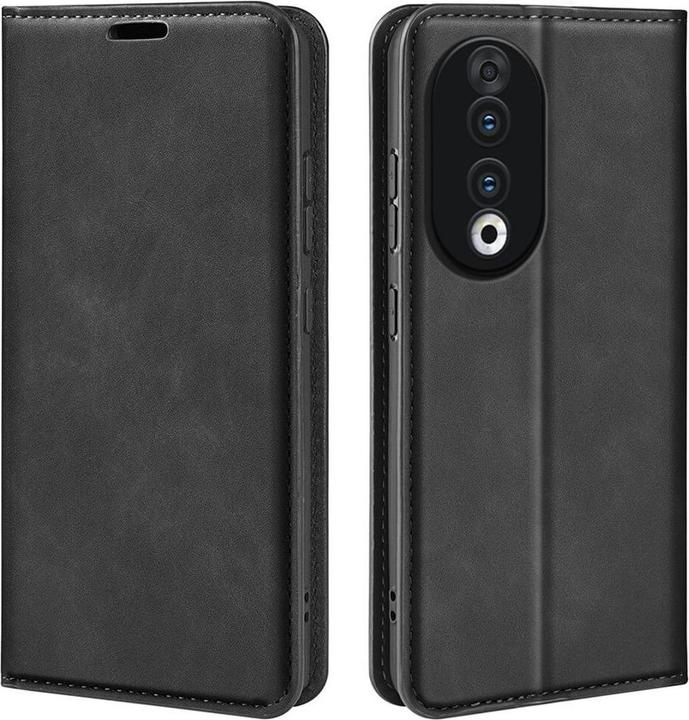 Image du produit Cover-Discount Honor 90 - Stand Flip Case étui noir (Honor 90)