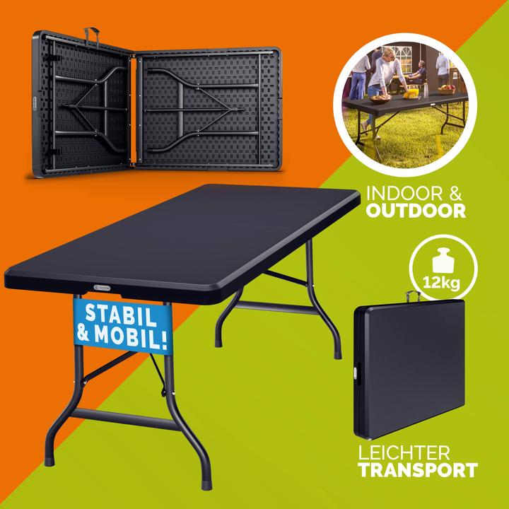 Actual product image Casaria Garden table (76 cm)