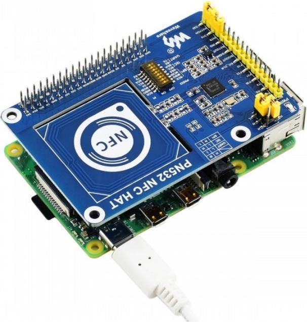 Image du produit WaveShare PN532 NFC HAT pour Raspberry Pi