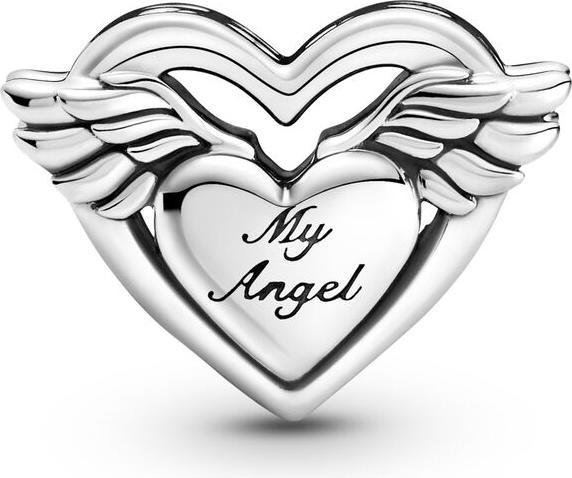 Immagine prodotto Pandora Charm con ali d'angelo e mamma (Argento 925)