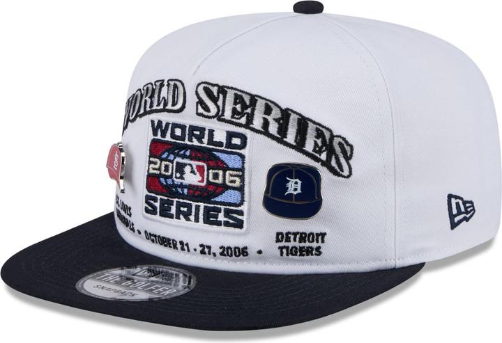 Actual product image New Era Golfer Cap - World Series 2006 Pin Cardinals Tigers (One size)