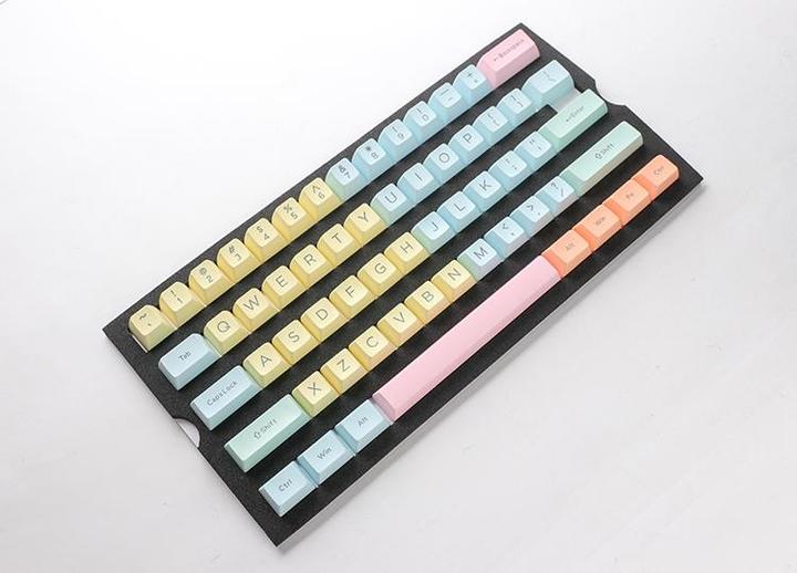 Productafbeelding Ducky Cotton Candy PBT Double-Shot Keycap Set, US Layout