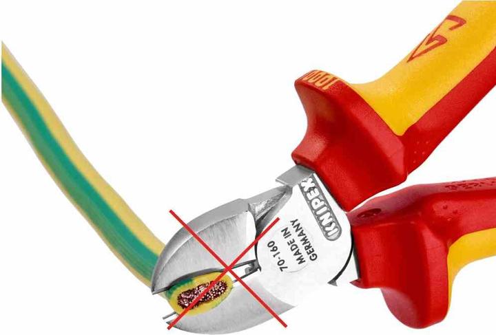 Actual product image Knipex Diagonal Cutter (180 mm)