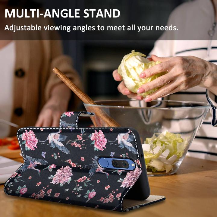 Actual product image Cadorabo Case Book Print (Mate 10 Lite)