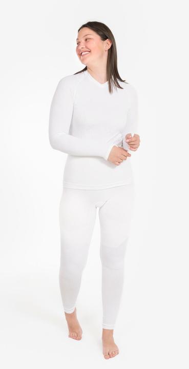 Image du produit Kipsta T-shirt fonctionnel femme/homme manches longues - Keepdry blanc (XL)