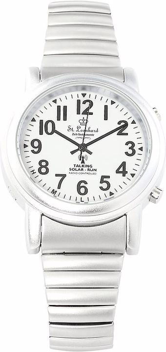 Produktbild St. Leonhard Sprechende Seniorenuhr mit Funk (Analoguhr)