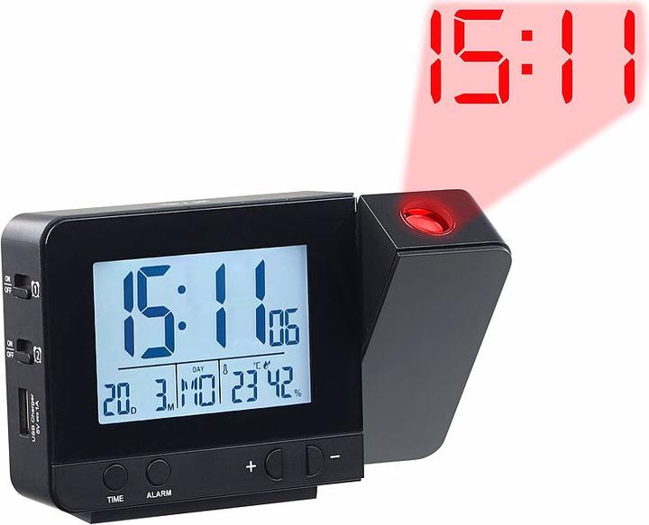 Actual product image Infactory Projection radio-controlled alarm clock