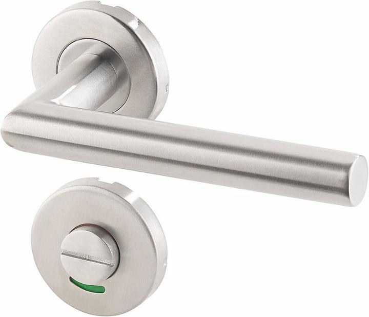 Produktbild AGT Edelstahl-Türbeschlag für Toiletten-Türen (Türgriff)