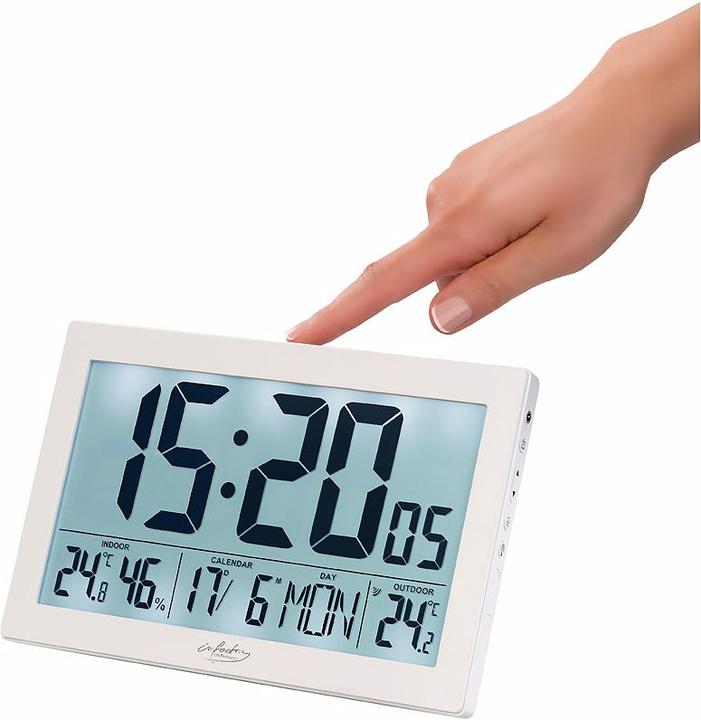 Actual product image Infactory XL radio-controlled clock