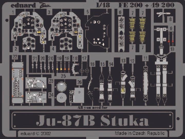 Produktbild Eduard Junkers Ju-87B Stuka
