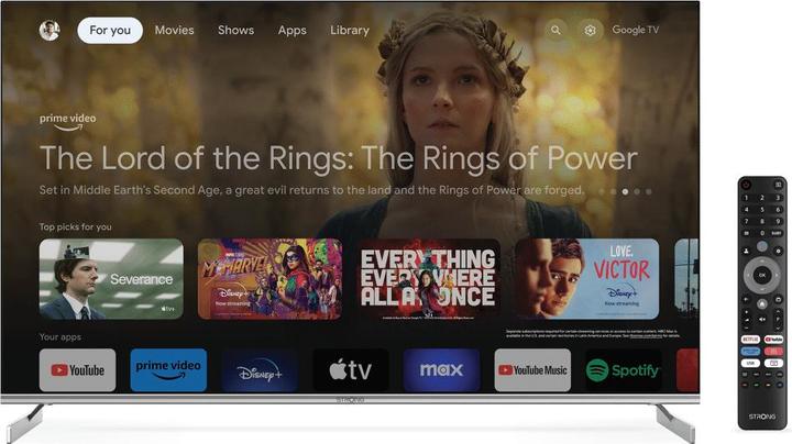 Actual product image Strong 50 inch QLED Google TV sw (50", QLED, 4K)