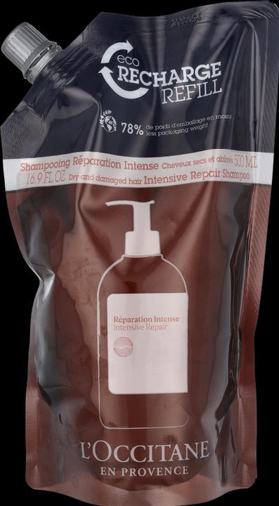 Image du produit L'Occitane Shampooing réparateur intensif - Recharge (500 ml, Shampoing liquide)